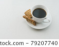 Hot coffee and baked goods set 79207740