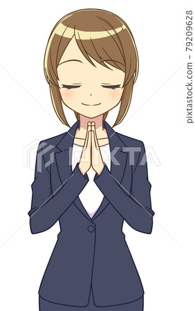 手牽手穿西裝的女人 手牽手穿西裝的女人 79209628