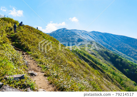 攀登太林山/千倉山：從松出山路線眺望太林山 79214517