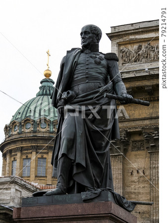 Monument to Barclay de Tolly near Kazan Cathedral Monument to Barclay de Tolly near Kazan Cathedral 79214791