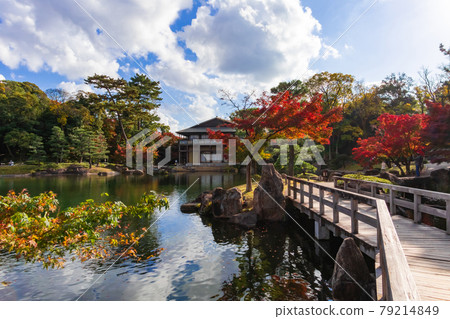 秋天的德川園<愛知縣名古屋市> 秋天的德川園<愛知縣名古屋市> 79214849
