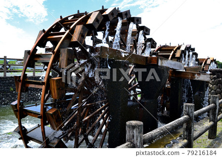 朝倉的Hishino Triple Water Wheels“Hishino Triple Water Wheels”6月開始運營的場景 朝倉的Hishino Triple Water Wheels“Hishino Triple Water Wheels”6月開始運營的場景 79216184