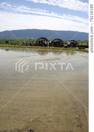 朝倉的Hishino Triple Water Wheels“Hishino Triple Water Wheels”6月開始運營的場景 朝倉的Hishino Triple Water Wheels“Hishino Triple Water Wheels”6月開始運營的場景 79216188