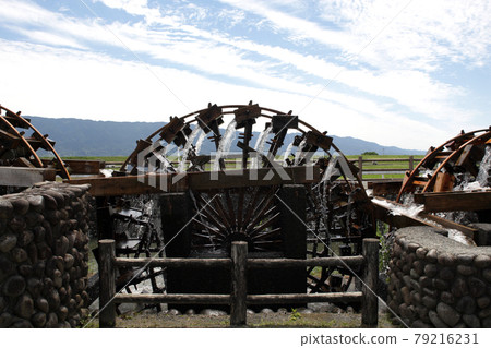 朝倉的Hishino Triple Water Wheels“Hishino Triple Water Wheels”6月開始運營的場景 朝倉的Hishino Triple Water Wheels“Hishino Triple Water Wheels”6月開始運營的場景 79216231