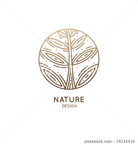 Tropical plant logo Tropical plant logo 79216410