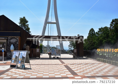 Mishima City Mishima Skywalk North Gate and Fresh Green 79217210