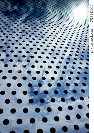 Glass sun blue black dot Glass sun blue black dot 79218166