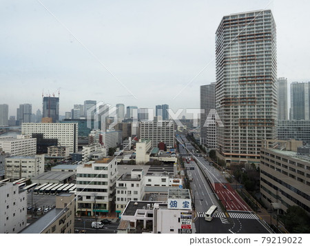 從東京灣地區的塔式公寓欣賞美景 從東京灣地區的塔式公寓欣賞美景 79219022