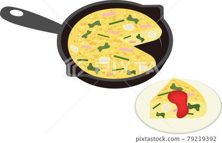 Spanish Omelette 79219392
