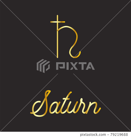 Zodiac and astrology symbols of the planets Zodiac and astrology symbols of the planets 79219688