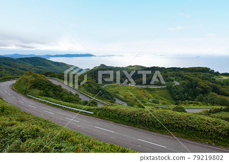 Aomori Prefecture / Superb view road "Tatsudomari Line" 79219802
