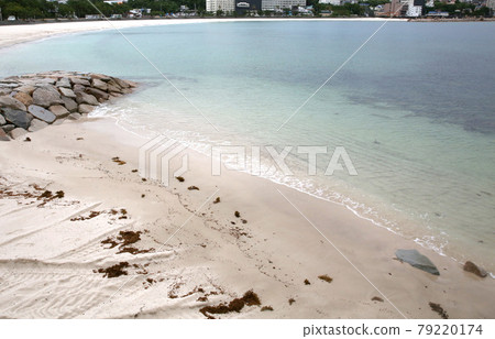Unmanned beach Unmanned beach 79220174
