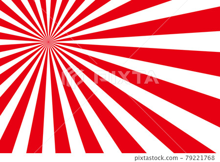 紅白放射狀標題素材 紅白放射狀標題素材 79221768
