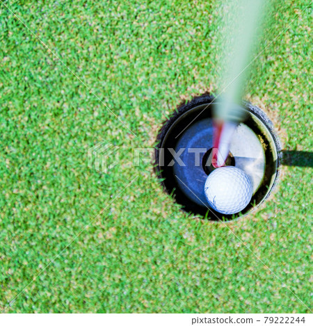 Golf hole-in-one tip-in [Lucky image] 79222244