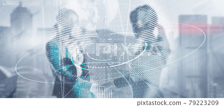 3D Planet Mixed Media P. Young businessman in office 3D Planet Mixed Media P. Young businessman in office 79223209