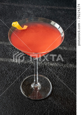 Glass of Cosmopolitan cocktail Glass of Cosmopolitan cocktail 79224274