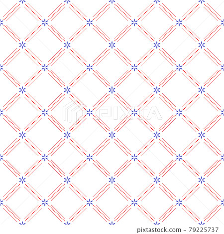 Seamless Abstract Geometric Vector Pattern With Rhombuses Seamless Abstract Geometric Vector Pattern With Rhombuses 79225737