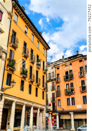 Architecture of the old town of Vicenza, Italy Architecture of the old town of Vicenza, Italy 79227452