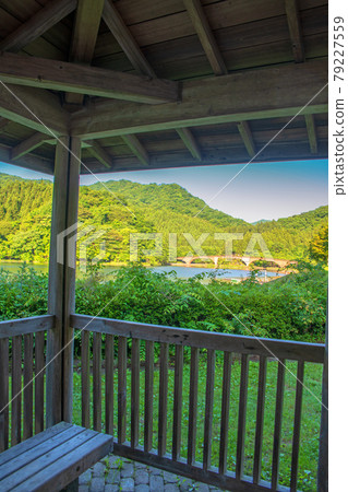 Scenery around Usui Lake Sakamoto Dam Scenery around Usui Lake Sakamoto Dam 79227559