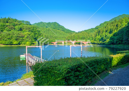 臼井湖坂本水壩初夏周邊風光 臼井湖坂本水壩初夏周邊風光 79227920
