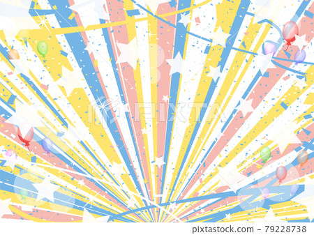 Glitter star confetti paroon cute color scheme concentrated line background Glitter star confetti paroon cute color scheme concentrated line background 79228738