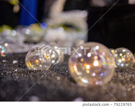 Close up shot of glass ball Close up shot of glass ball 79229765