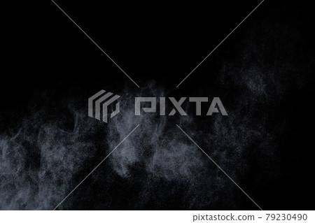 White powder explosion on black background. Colored cloud. Colorful dust explode. Paint Holi. White powder explosion on black background. Colored cloud. Colorful dust explode. Paint Holi. 79230490