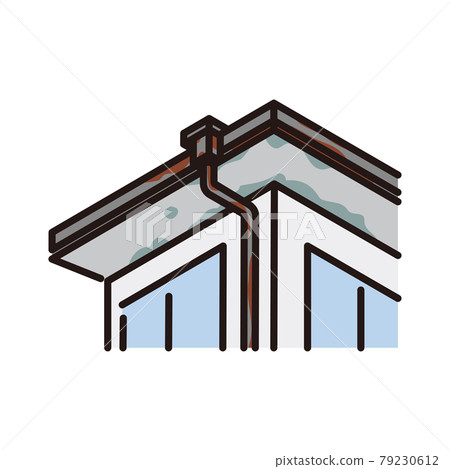 外牆粉刷：問題三（雨水槽、屋簷老化） 79230612