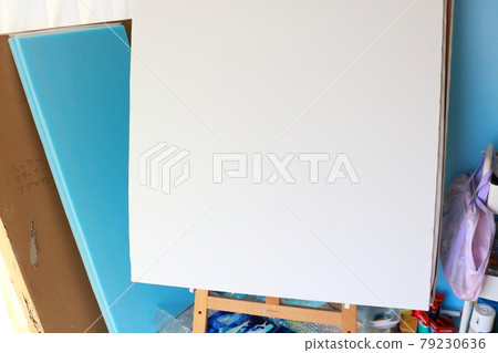 Artist painter's room canvas Artist painter's room canvas 79230636