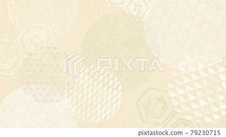 Ivory-like easy-to-use Japanese background 79230715