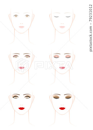 女妝型 真臉粉紅妝豔麗妝容 女妝型 真臉粉紅妝豔麗妝容 79231012
