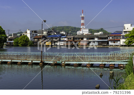 玉島港 為川風景 鼓罐橋 岡山縣倉敷市 玉島港 為川風景 鼓罐橋 岡山縣倉敷市 79231396