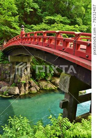 日光二荒山神社 Shinkyo 夏日景色 日光二荒山神社 Shinkyo 夏日景色 79232407