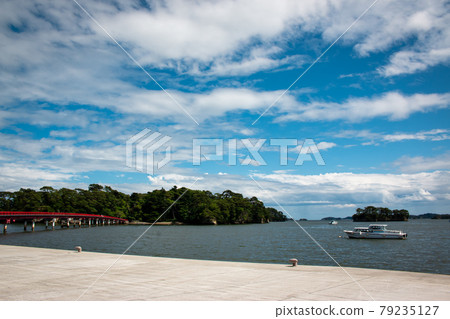 日本松島三景福島和福橋 79235127
