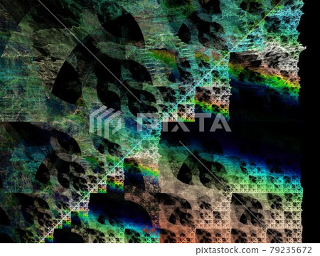 Imaginatory fractal background generated Image 79235672