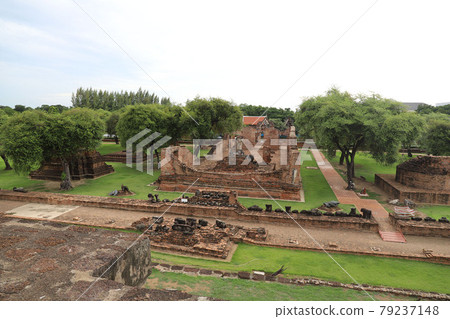 Thai Ayutthaya Wat Ratchaplana Thai Ayutthaya Wat Ratchaplana 79237148