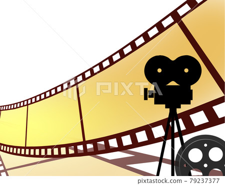 Movie film camera entertainment entertainment reel movie theater 79237377