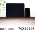Smartphone, tablet, smartphone, wood grain, wood table 79239496
