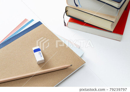 Reference book and writing instruments 79239797