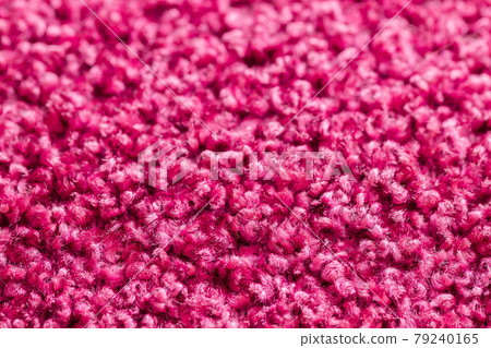 Pink cloth texture macro. Background 79240165