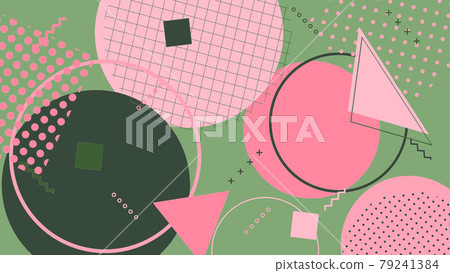 Fashionable geometric pattern icon graphic background material Fashionable geometric pattern icon graphic background material 79241384