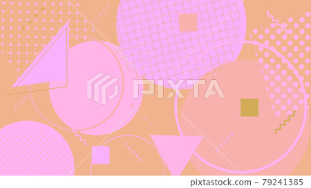 Fashionable geometric pattern icon graphic background material Fashionable geometric pattern icon graphic background material 79241385