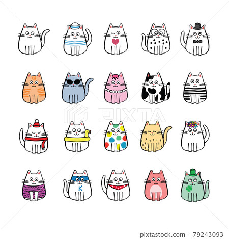collection of twenty miscellaneous cats 79243093