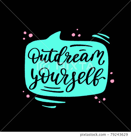 Travel inspiration quote. Positive phrase about trip and adventure. Travel inspiration quote. Positive phrase about trip and adventure. 79243629