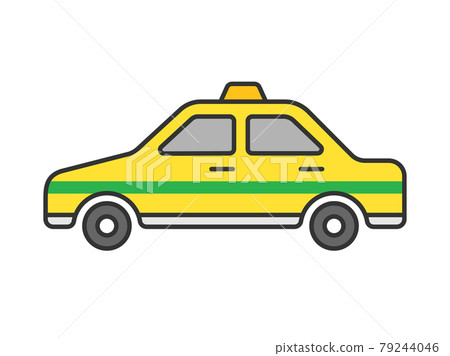 Taxi illustration 79244046