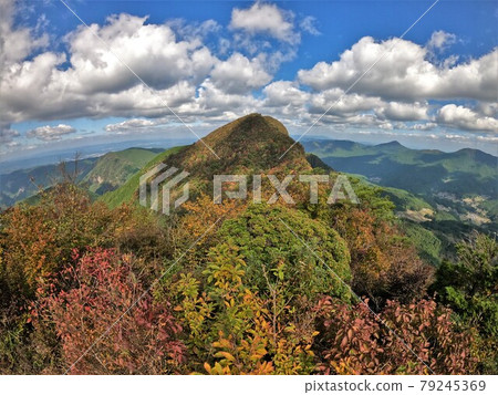 從富士山山頂看黑總山 從富士山山頂看黑總山 79245369