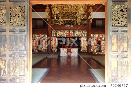 The main hall (abbot's chamber) of Erinji Temple (Koshu City, Yamanashi Prefecture) 79246727