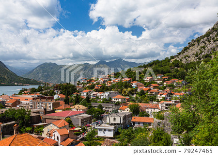 The streets of Kotor on the hills of Montenegro The streets of Kotor on the hills of Montenegro 79247465