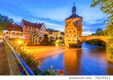 Bamberg, Bavaria - Medieval town in Franconia, historical region of Germany 79247911