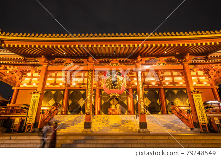 Tokyo, Asakusa at night 79248549